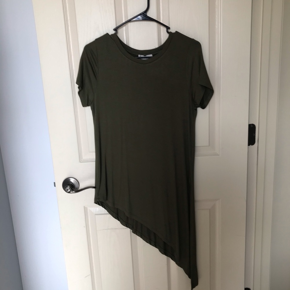 🐝Green Asymmetrical Top